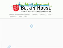 Tablet Screenshot of belkinhouse.ca